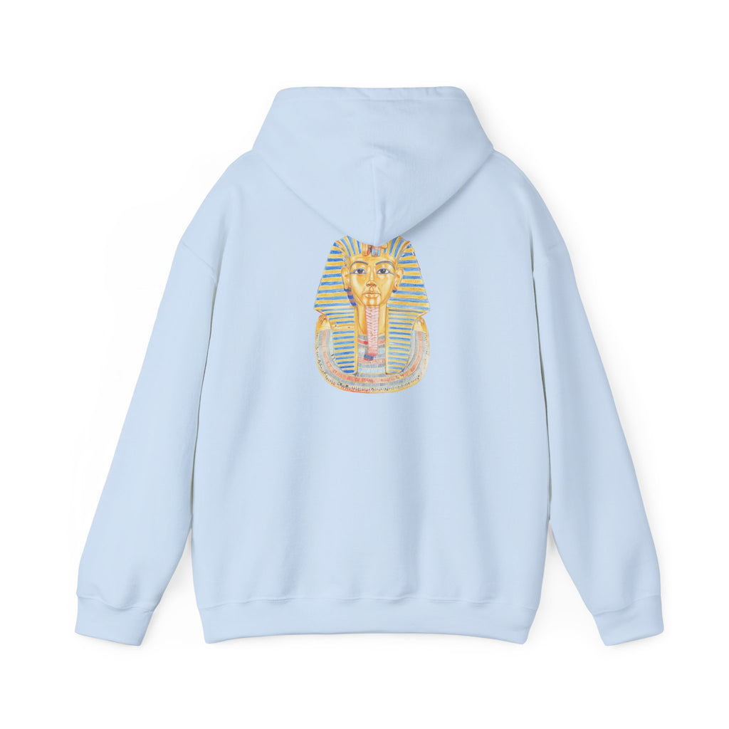King Tutankhamun Hoodie - Grand Egyptian Museum Opening Collection - Light