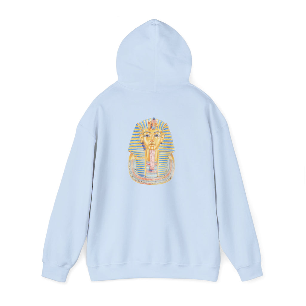 King Tutankhamun Hoodie - Grand Egyptian Museum Opening Collection - Light