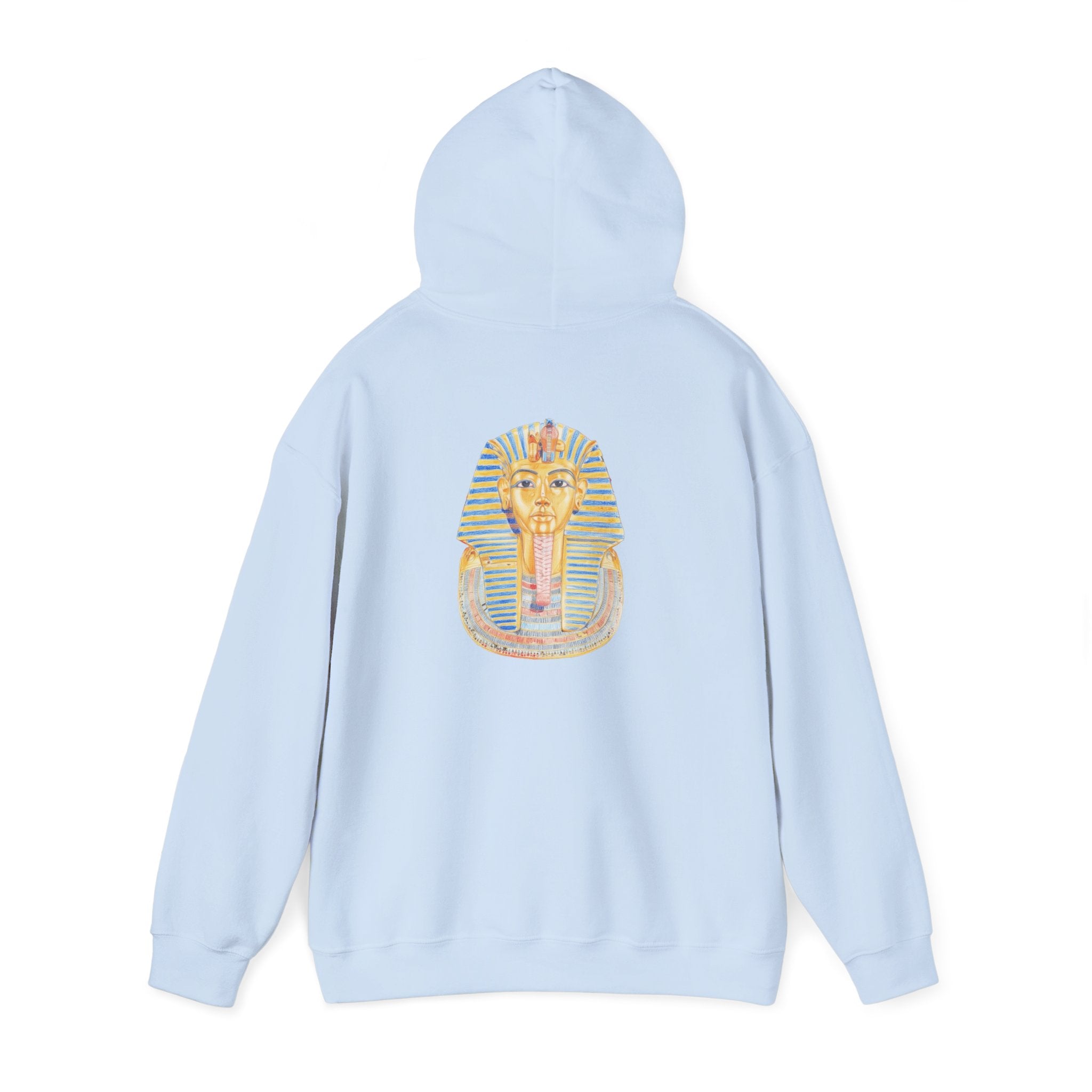 King Tutankhamun Hoodie - Grand Egyptian Museum Opening Collection - Light