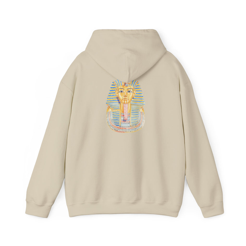 King Tutankhamun Hoodie - Grand Egyptian Museum Opening Collection - Light