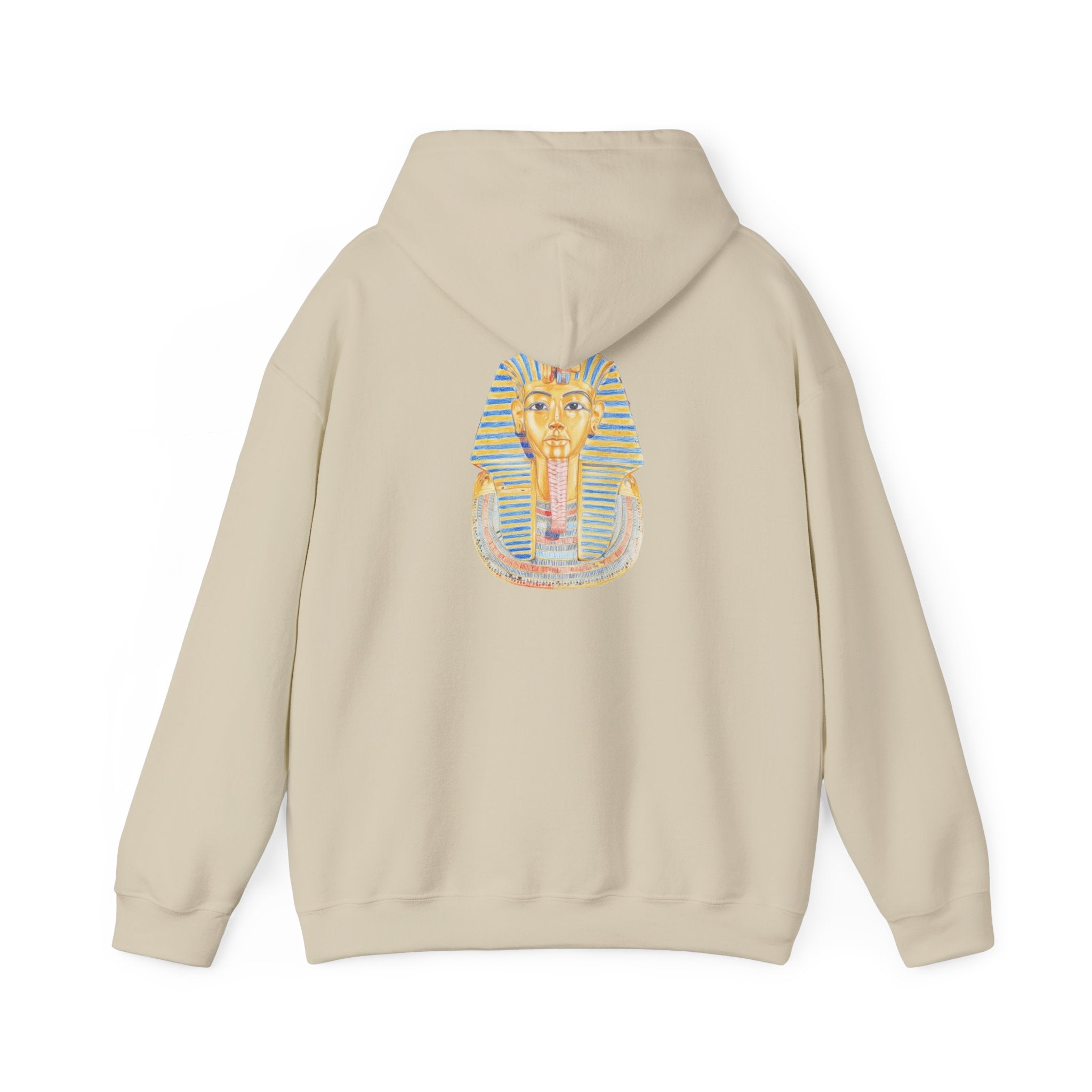 King Tutankhamun Hoodie - Grand Egyptian Museum Opening Collection - Light