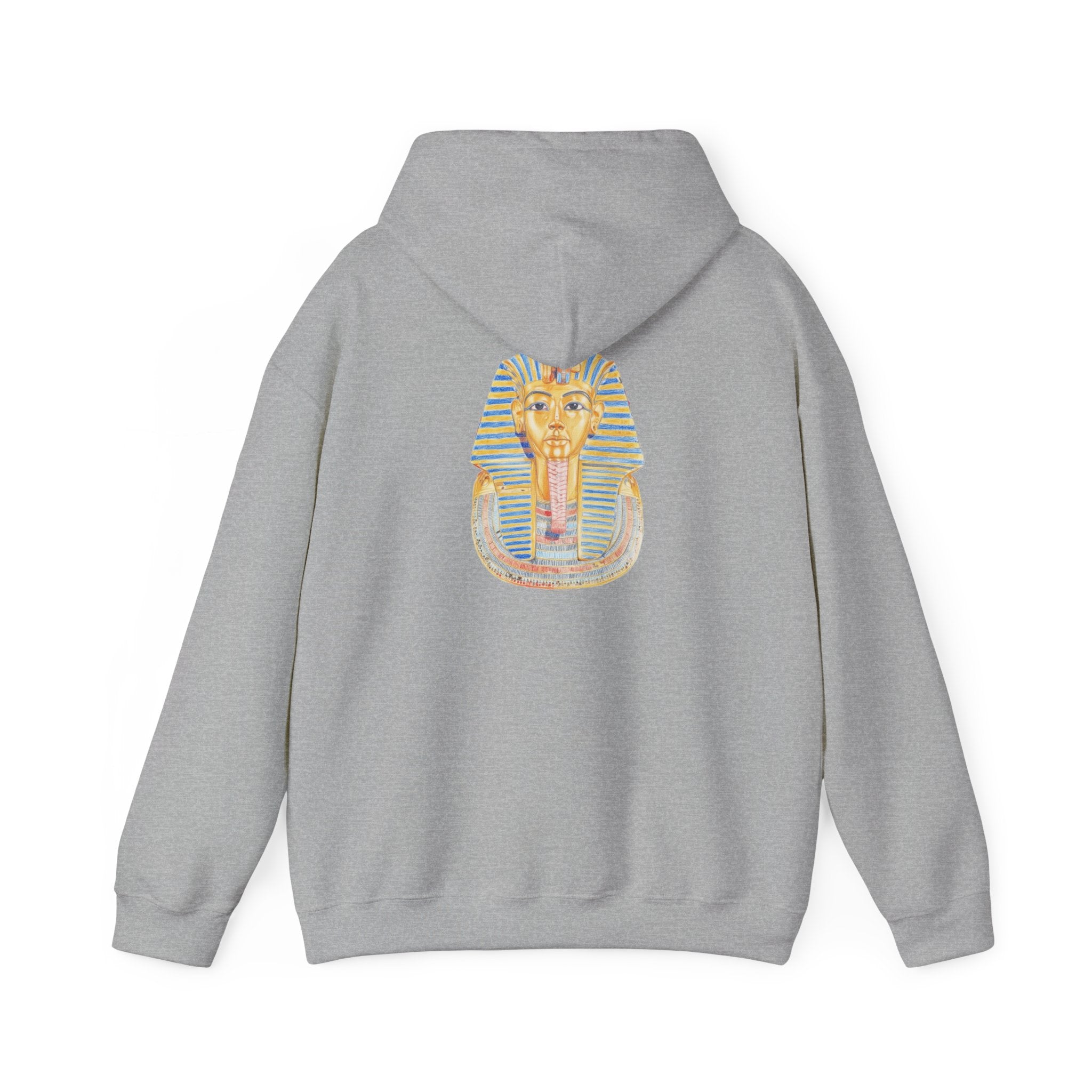 King Tutankhamun Hoodie - Grand Egyptian Museum Opening Collection - Light
