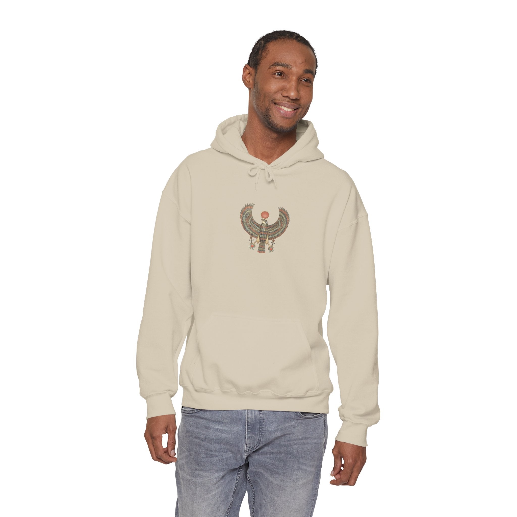 King Tutankhamun Hoodie - Grand Egyptian Museum Opening Collection - Light