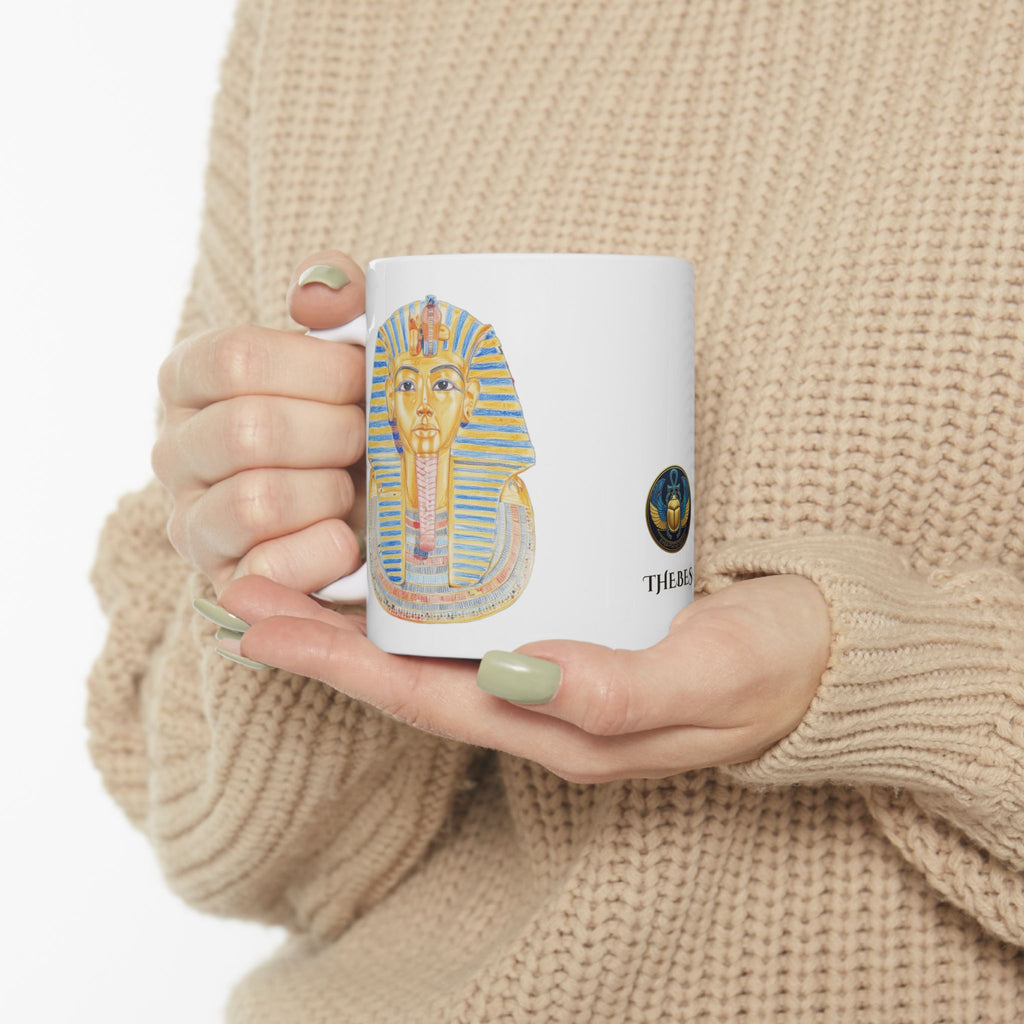 Thebes - King Tut Mug – Grand Egyptian Museum Collection