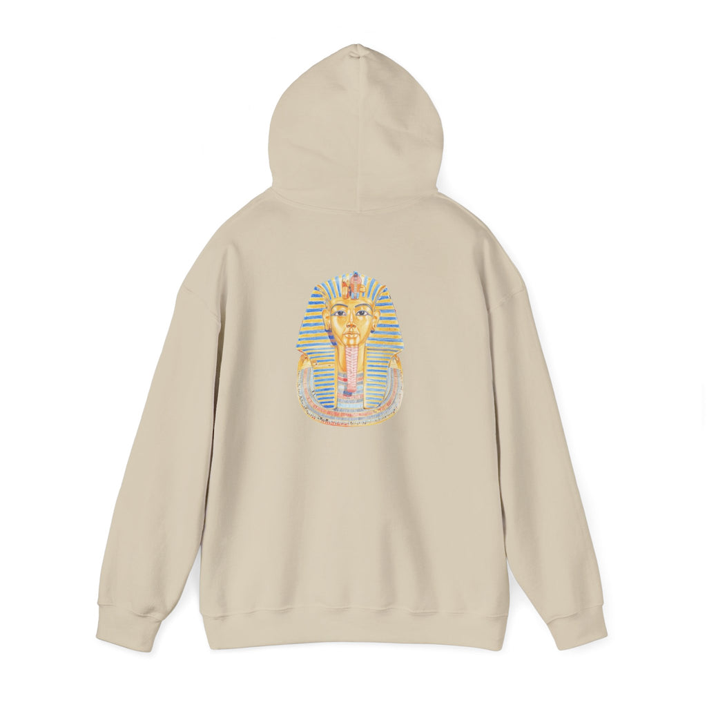 King Tutankhamun Hoodie - Grand Egyptian Museum Opening Collection - Light