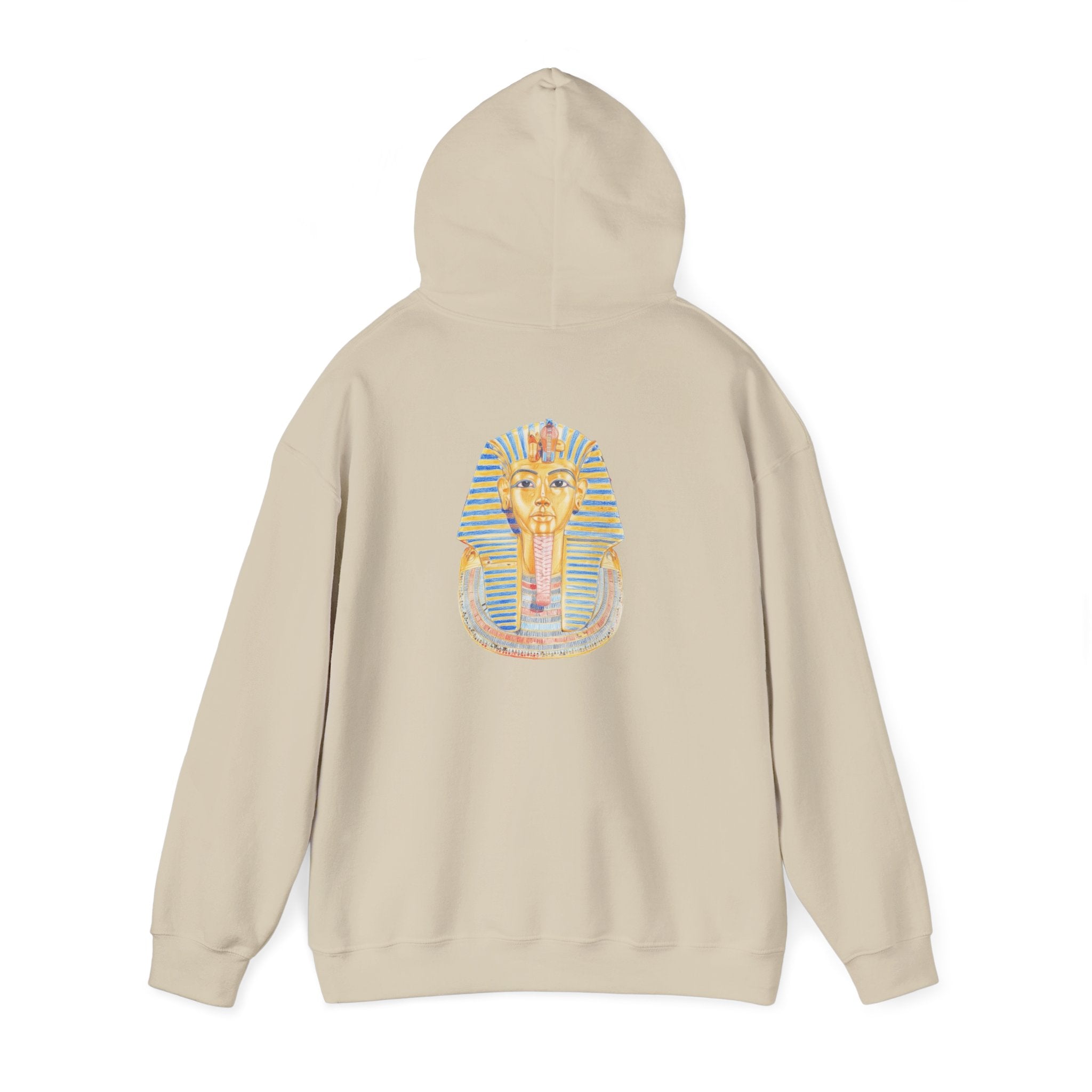 King Tutankhamun Hoodie - Grand Egyptian Museum Opening Collection - Light