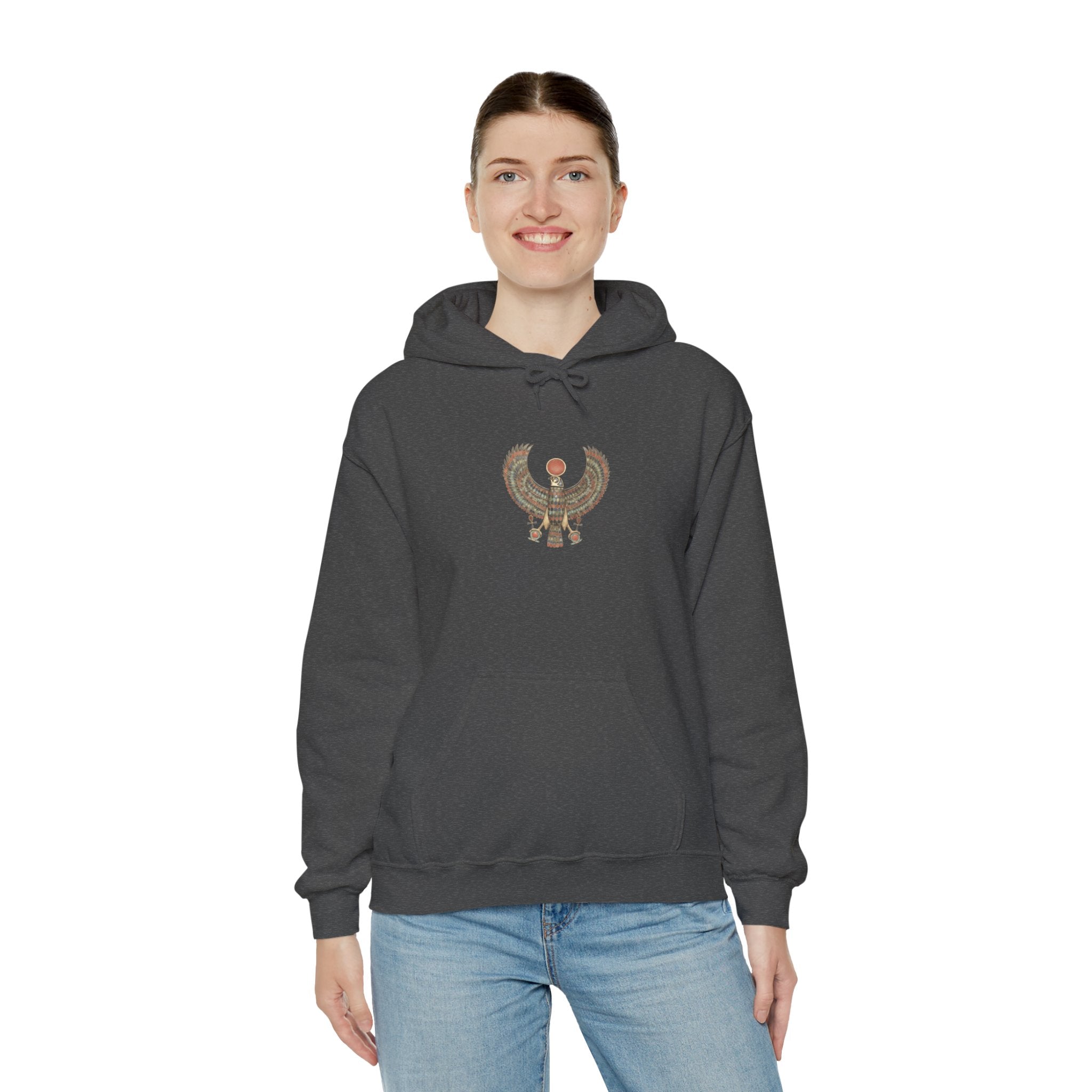 King Tutankhamun Hoodie - Grand Egyptian Museum Opening Collection - Dark