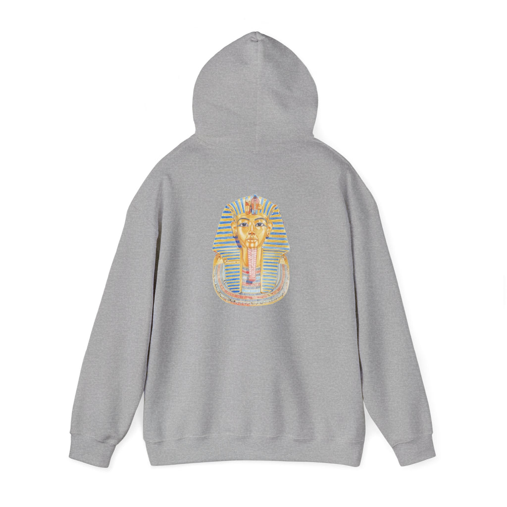 King Tutankhamun Hoodie - Grand Egyptian Museum Opening Collection - Light