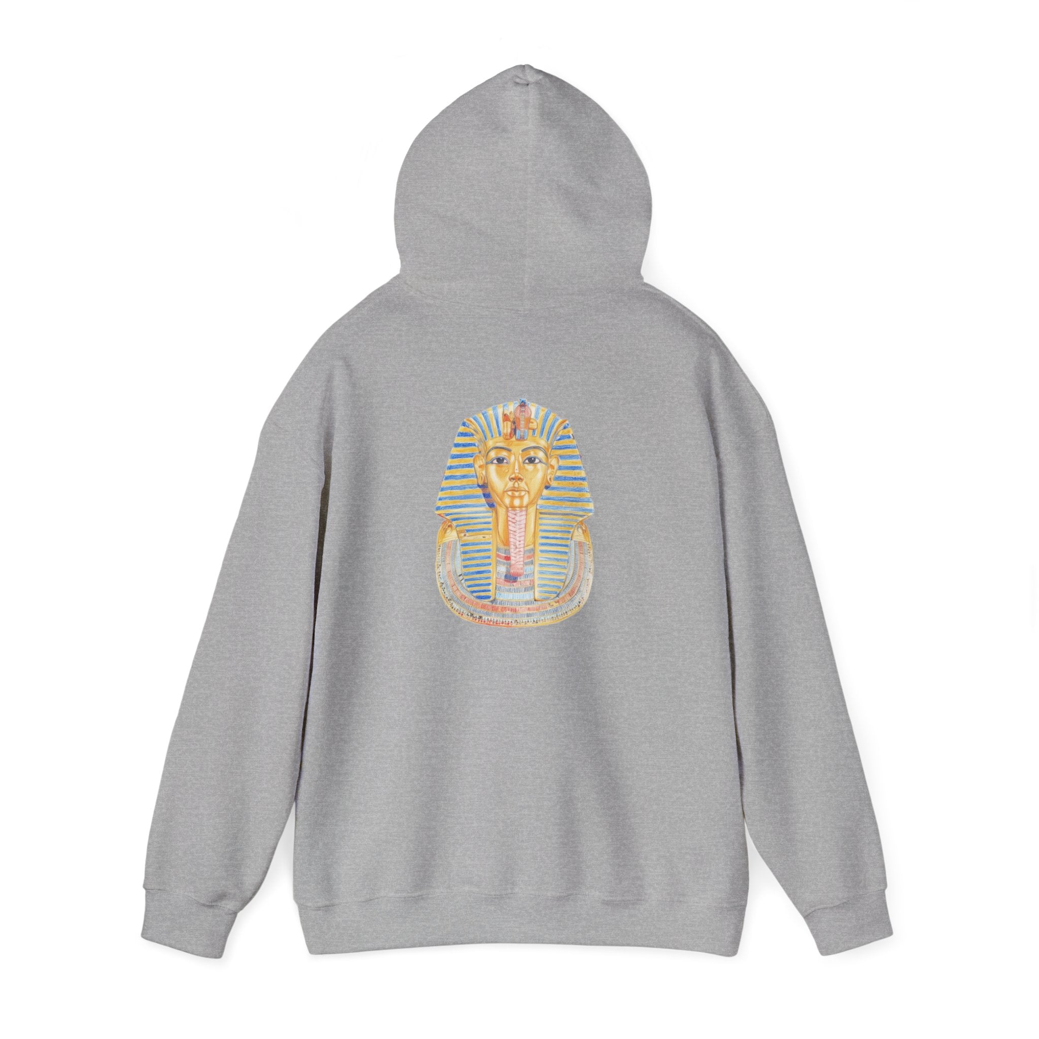 King Tutankhamun Hoodie - Grand Egyptian Museum Opening Collection - Light