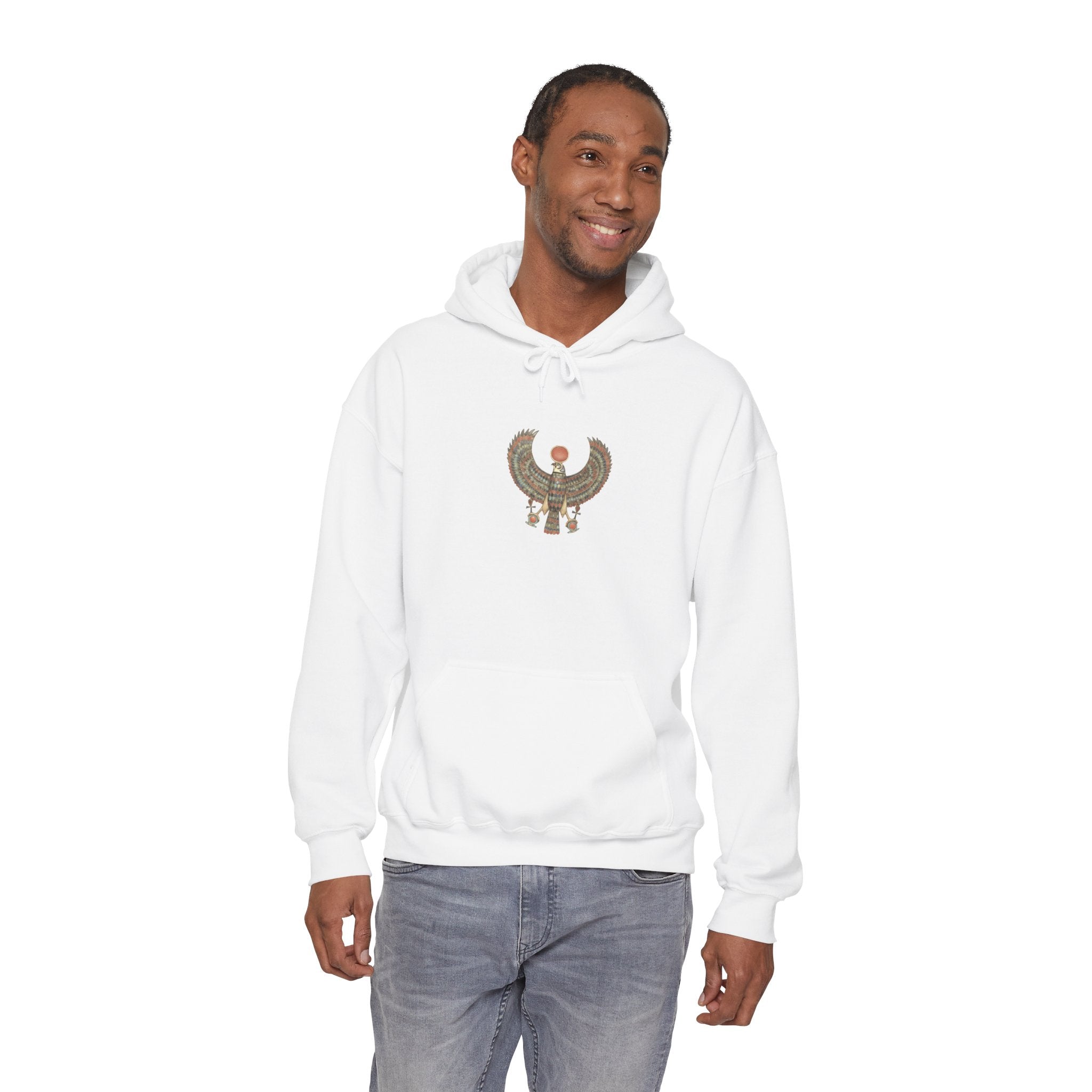 King Tutankhamun Hoodie - Grand Egyptian Museum Opening Collection - Light