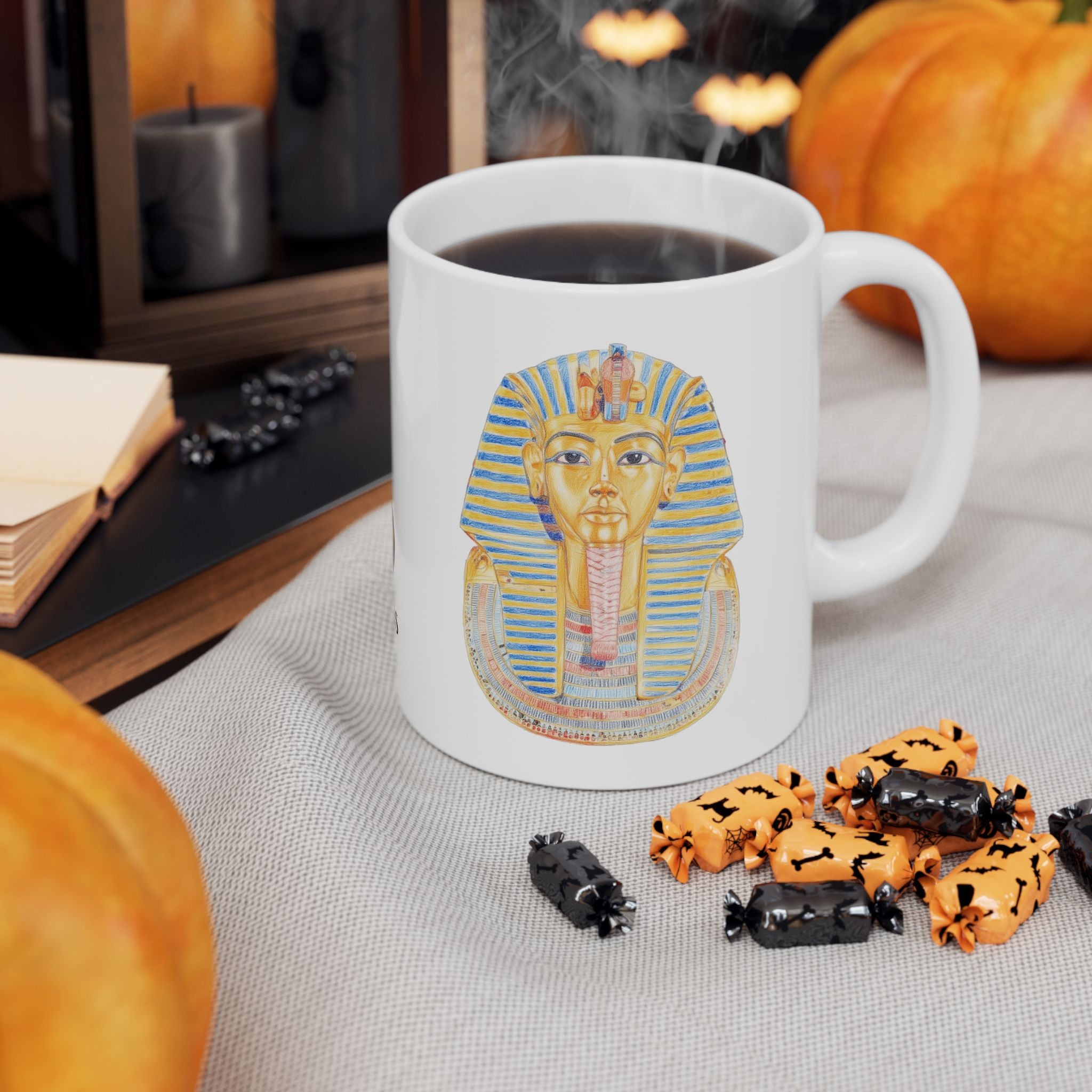 Thebes - King Tut Mug – Grand Egyptian Museum Collection