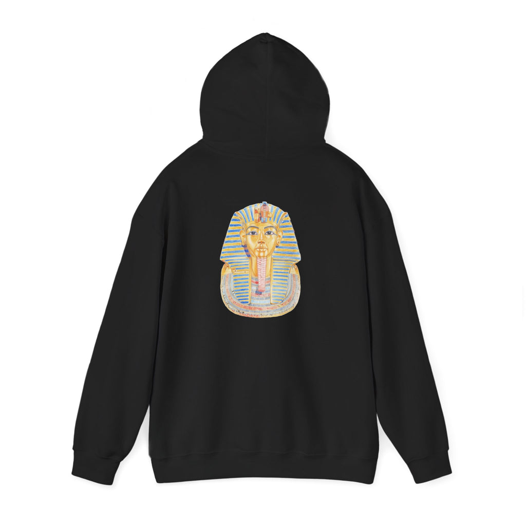 King Tutankhamun Hoodie - Grand Egyptian Museum Opening Collection - Dark