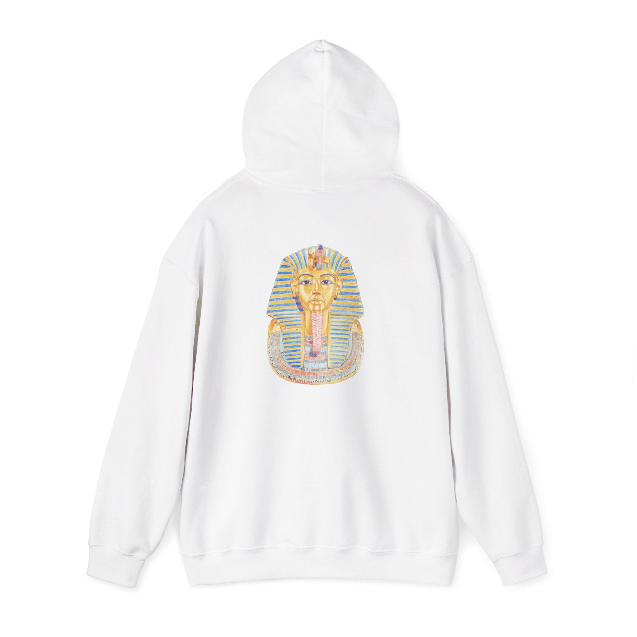 King Tutankhamun Hoodie - Grand Egyptian Museum Opening Collection - Light
