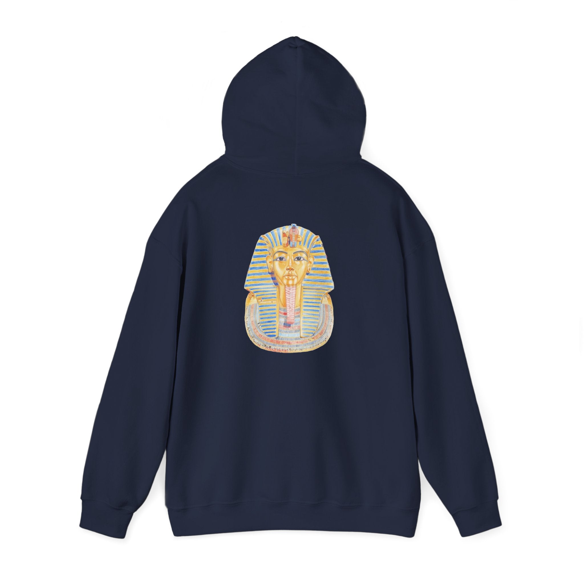 King Tutankhamun Hoodie - Grand Egyptian Museum Opening Collection - Dark