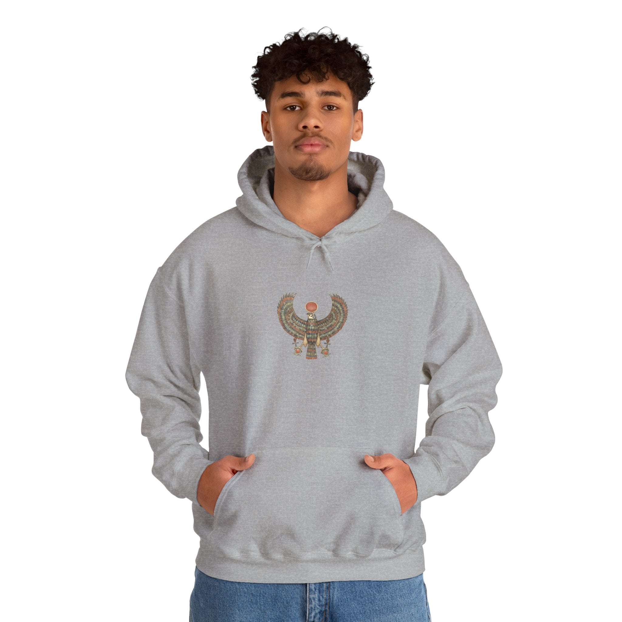 King Tutankhamun Hoodie - Grand Egyptian Museum Opening Collection - Light