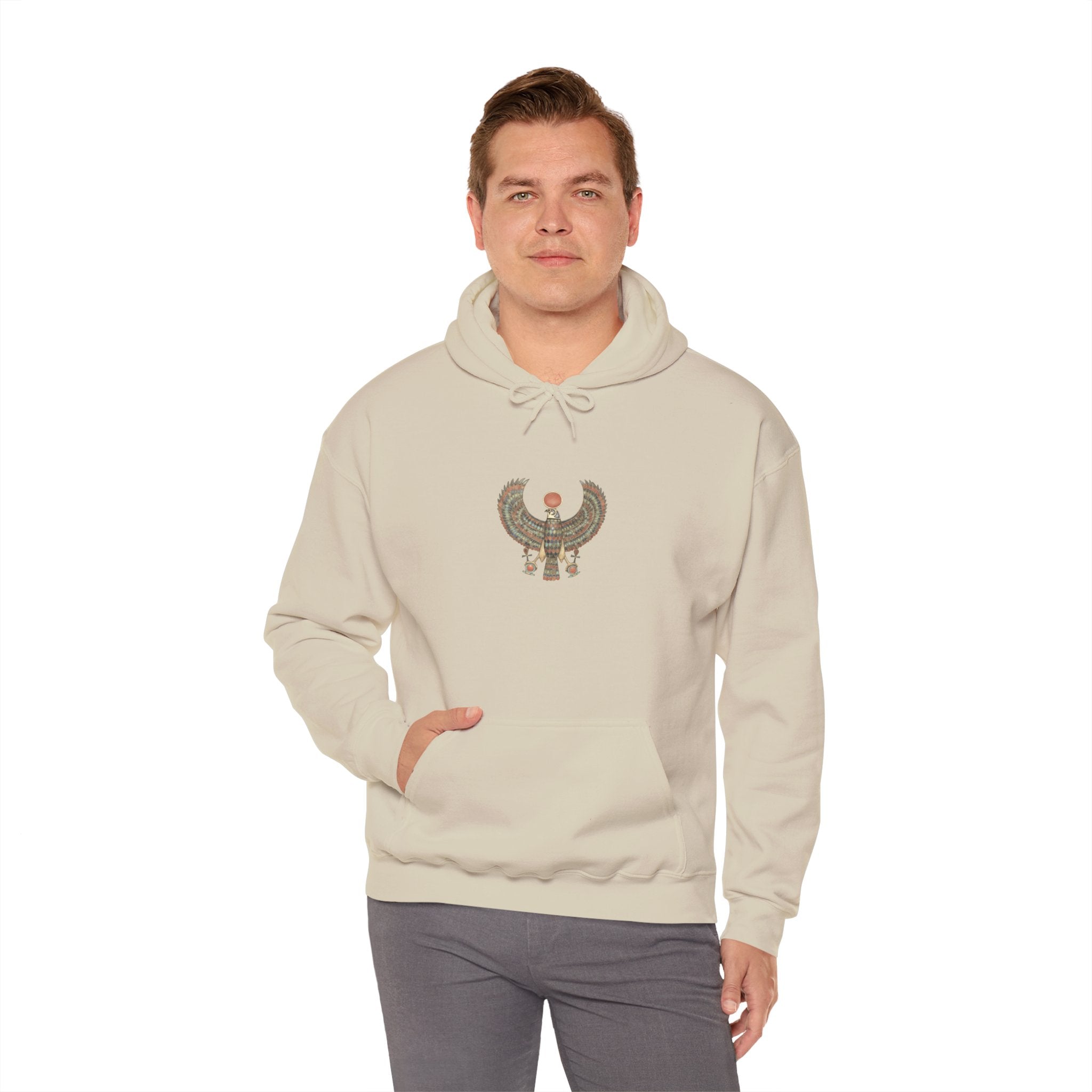 King Tutankhamun Hoodie - Grand Egyptian Museum Opening Collection - Light