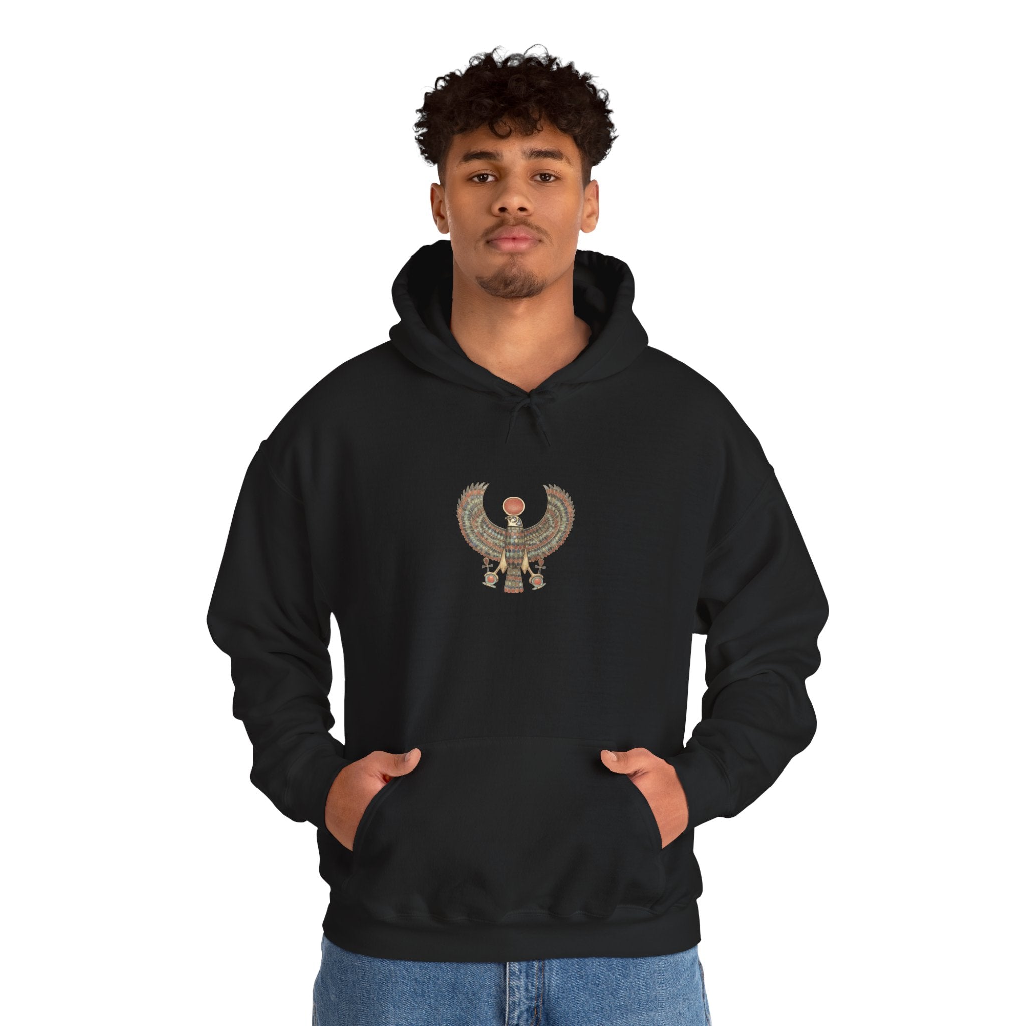 King Tutankhamun Hoodie - Grand Egyptian Museum Opening Collection - Dark