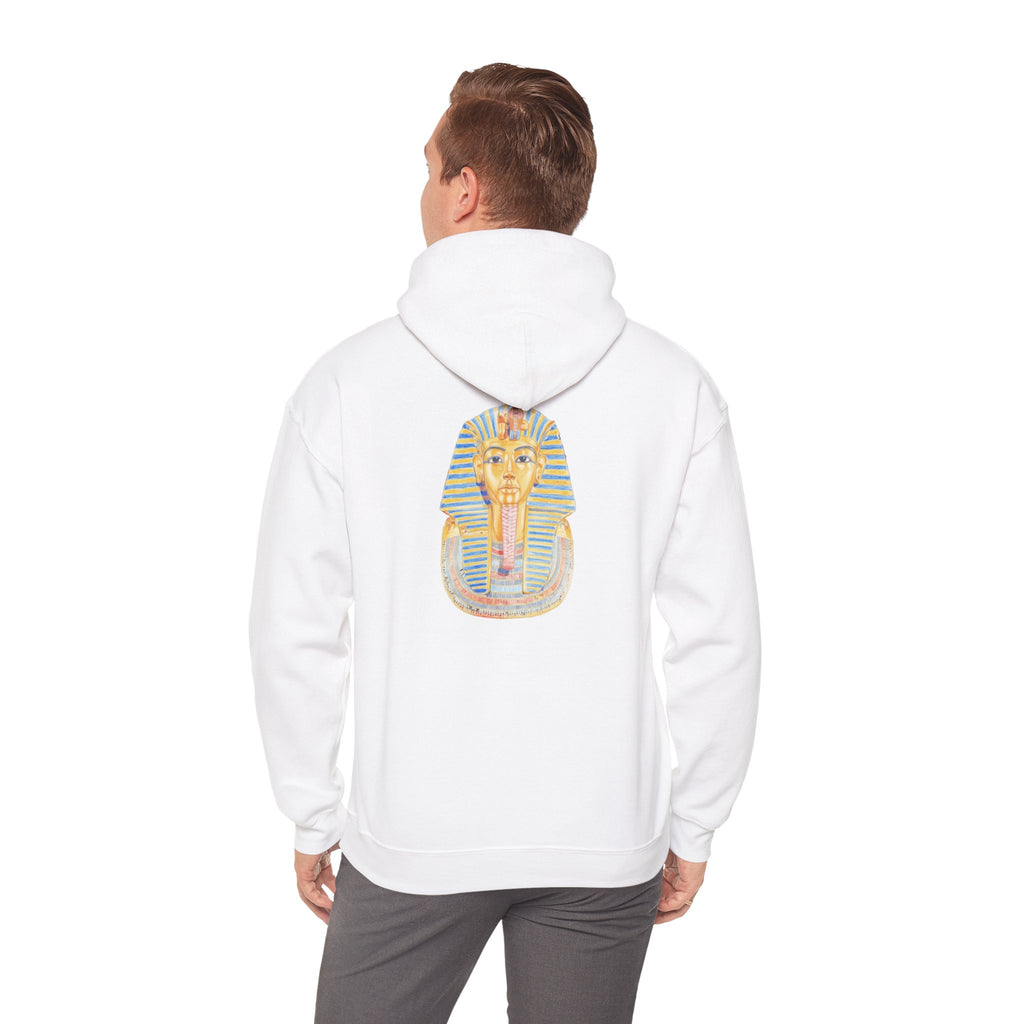 King Tutankhamun Hoodie - Grand Egyptian Museum Opening Collection - Light