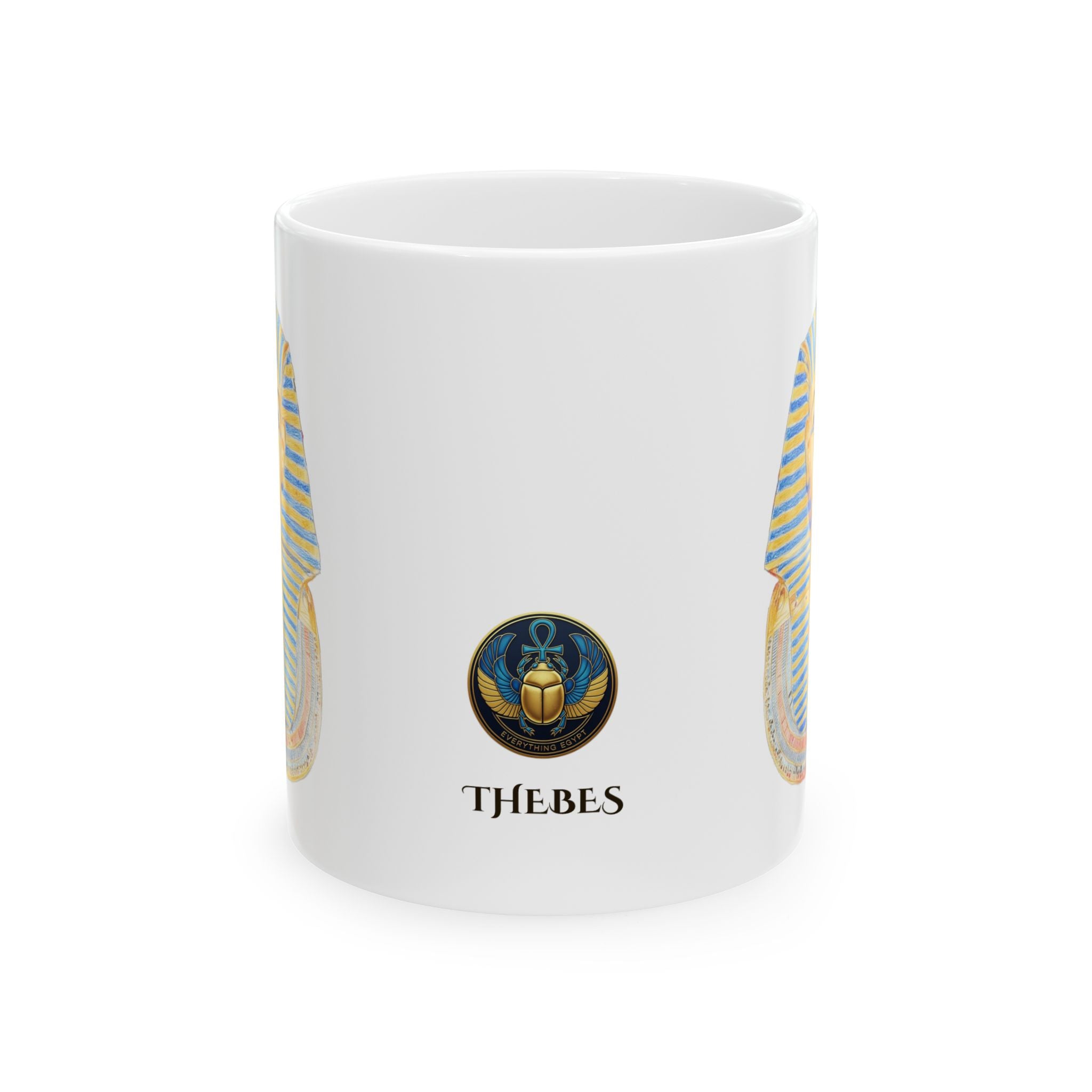 Thebes - King Tut Mug – Grand Egyptian Museum Collection